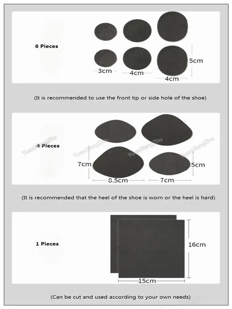 Sports Shoes Patches Vamp Shoe Insoles Patch Sneakers Heel Protector Adhesive Patch Shoes Heel Foot Care Products 251011