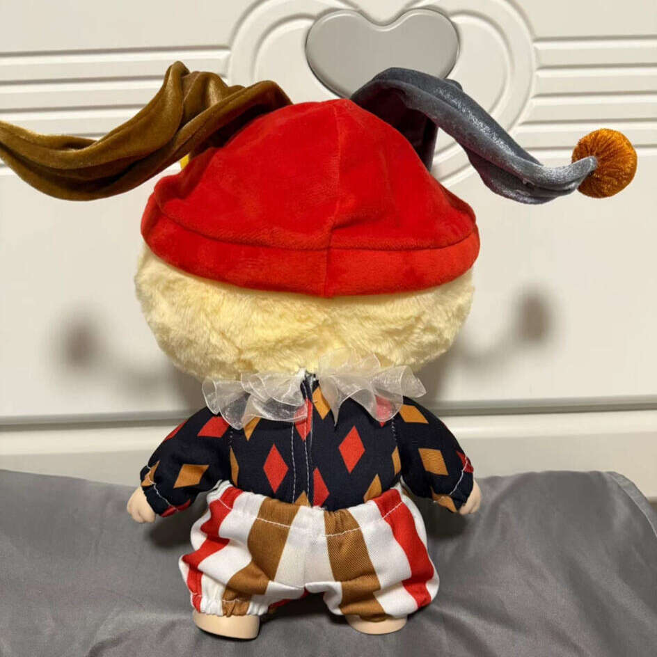 New Product Halloween WHY SO SERIOUS Series 38Cm Big Moonlit Mask Labubu Vinyl Plush Doll 4.0