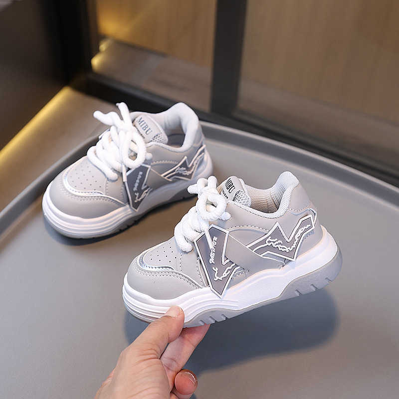 Childrens Shoes Toddler Loafers 2025 Autumn New Childrens Sports Shoes Boys Casual Sneakers Soft Sole Girls Baby Shoes W251017