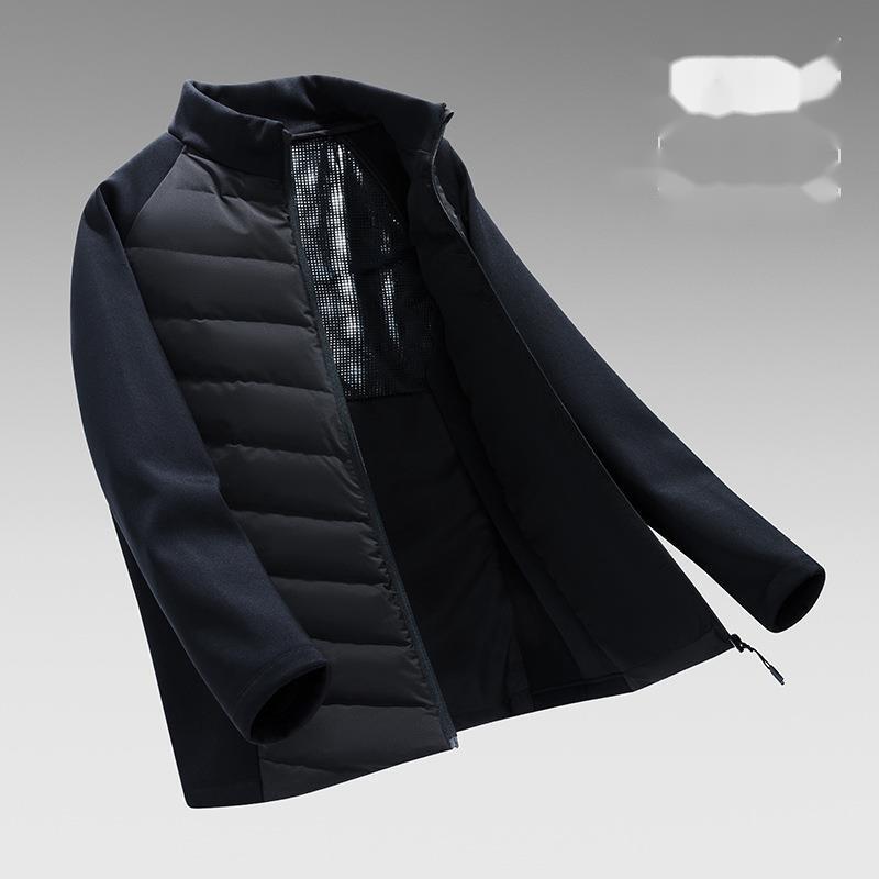 2025 Winter New Men's Stand Collar Lightweight Down Jacket Down Jacket 90 New National Standard Youth