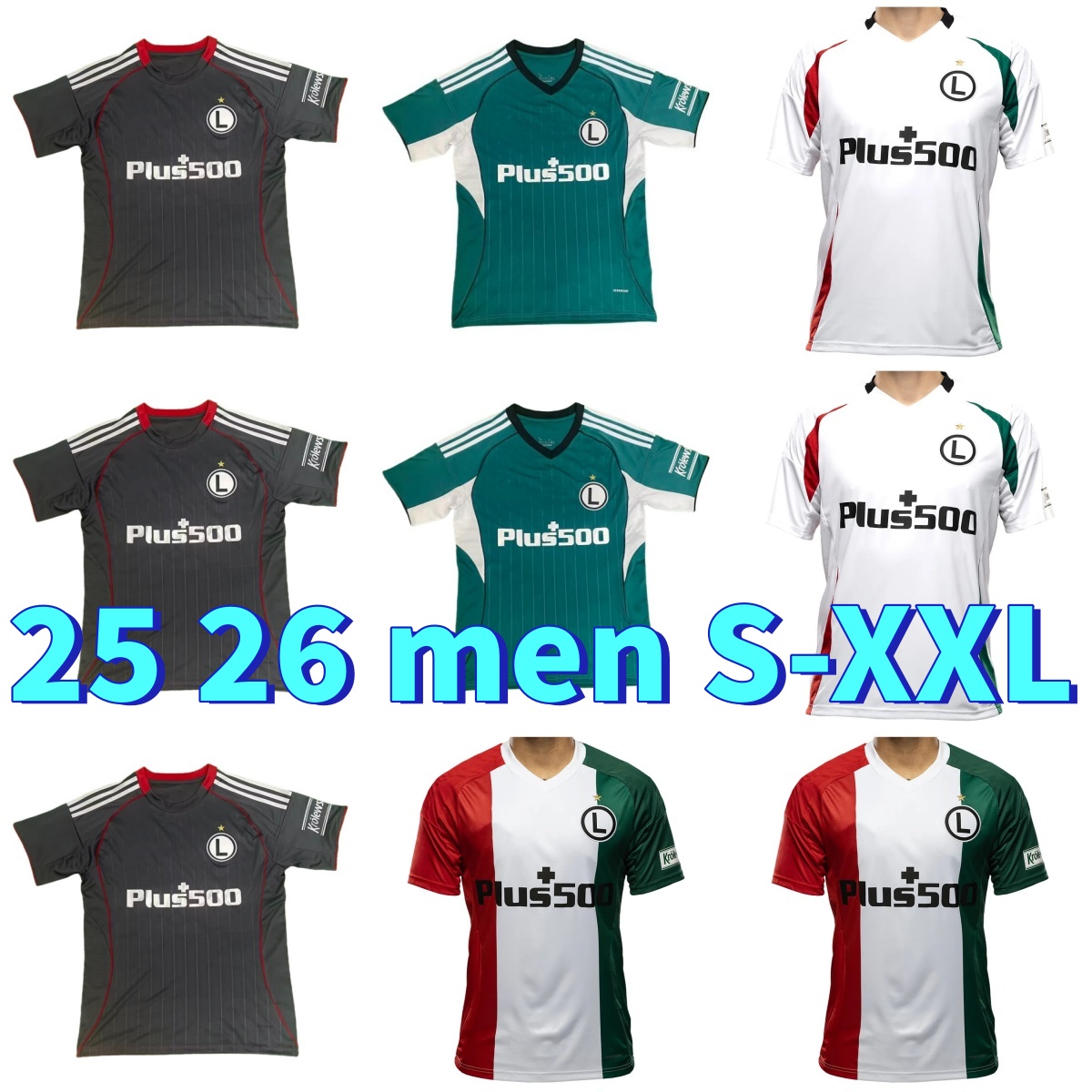 Legia Warsaw soccer jerseys 25 26 Warzawa AWAY home camiseta de futebol men kids kit 2025 2026 Football Shirts Uniforms calcio
