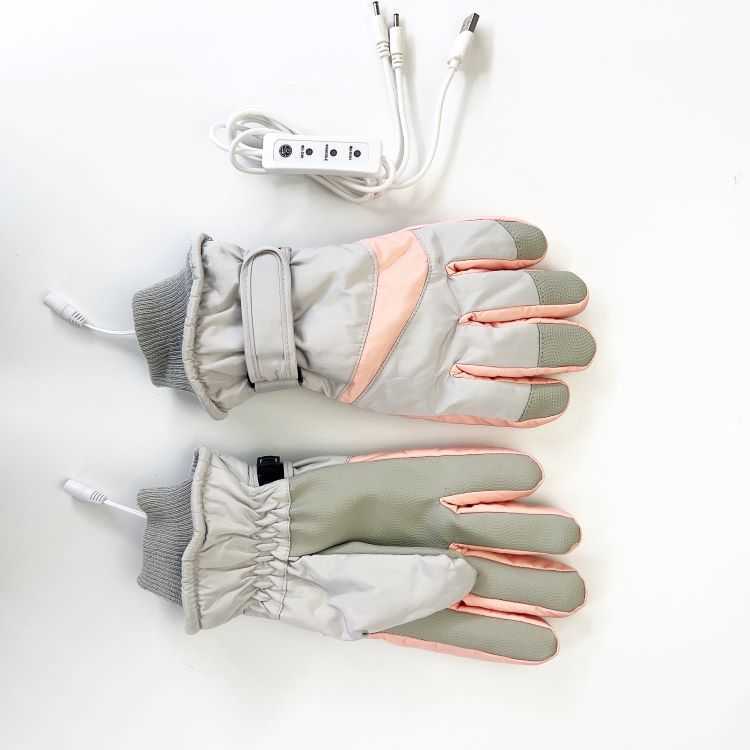 Heated Ski Gloves Usb Electric Heating Winter Outdoor Warm Touchscreen Waterproof Thickened Antislip Palm Direct H251017