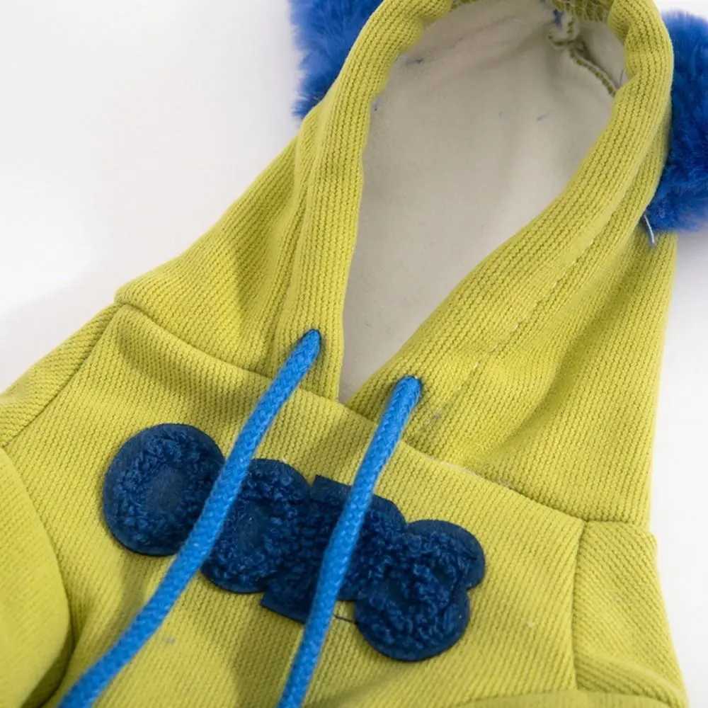 Fashion Letter Print Dog Hooded Sweatshirt Warm Soft Pet Hoodie Comfortable CottonPolyester Dog Sweatshirt Clothes WinterW251017