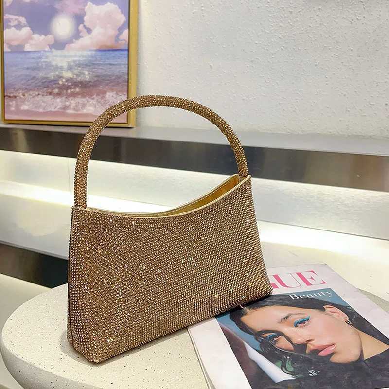 Glitter Shiny Diamond Evening Bag Wedding Party Clutch Purse Exquisite Banquet Bag Luxury Fashion Women Handbag Crossbody Bag Z251017
