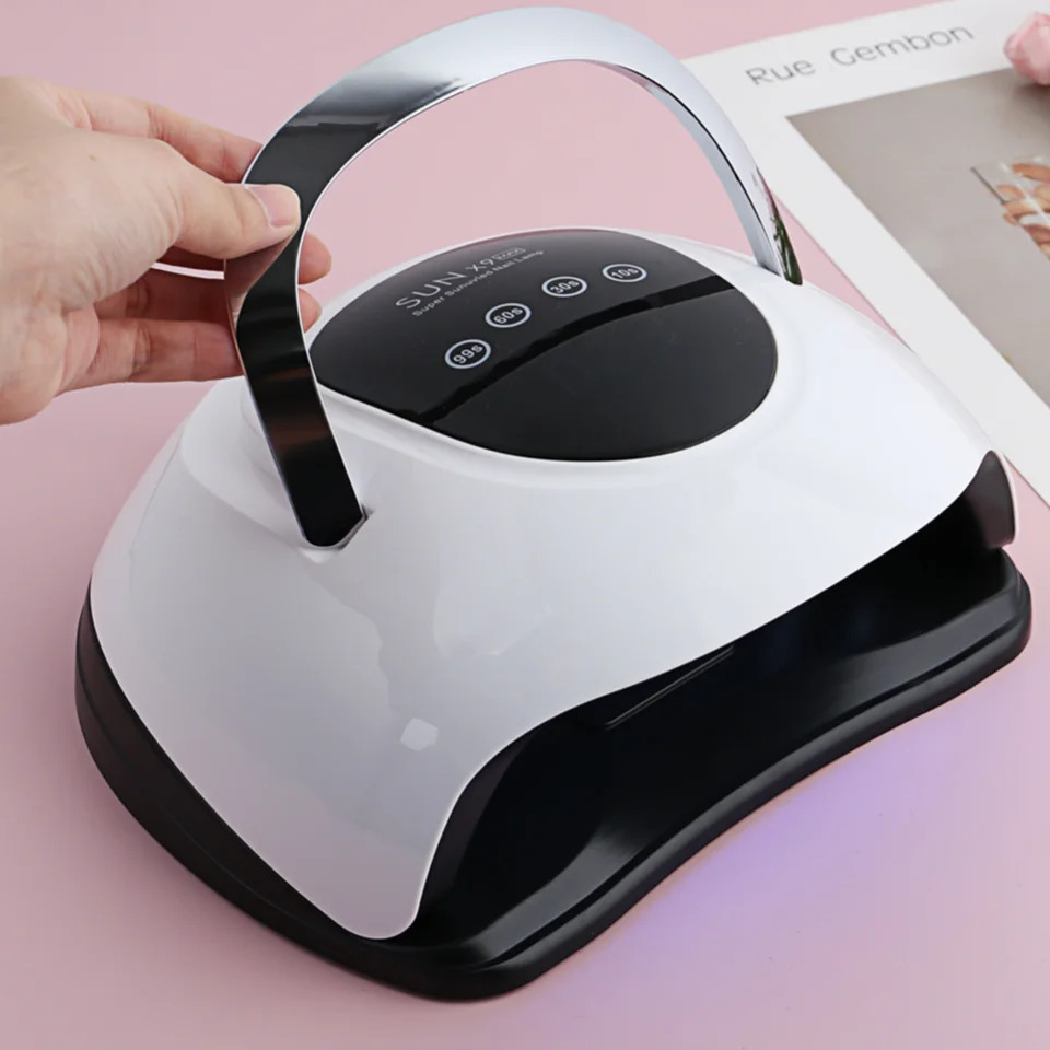 SUNX9 Max UV LED Nail Lamp Nail Dryer 57 LEDs Manicure Lamp Portable Nail Gel Polish Lamp Professional Manicure Machine 251014