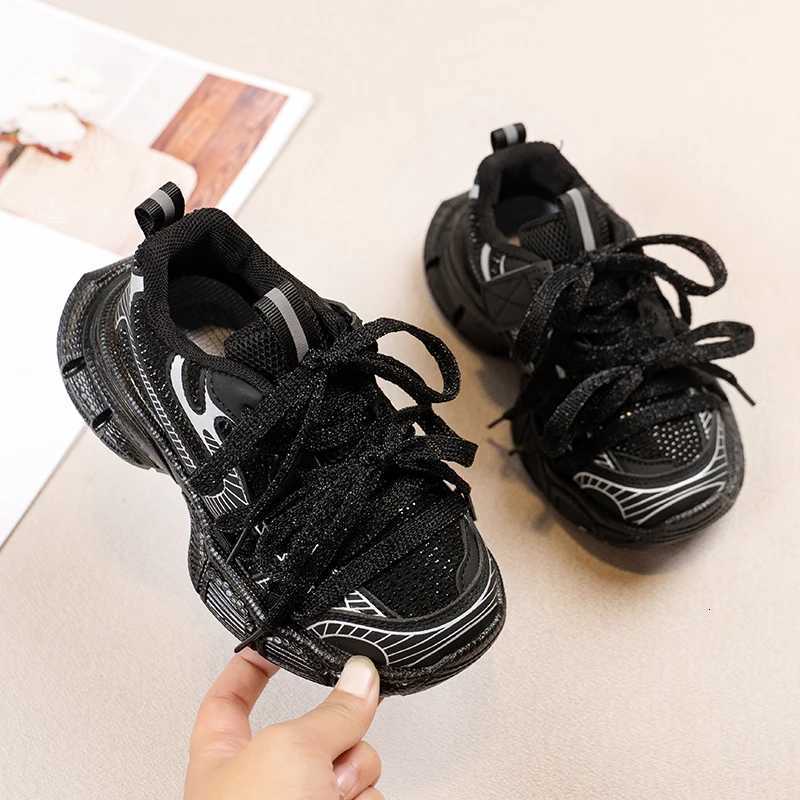 2024 Autumn New Children Sneakers for Girls Fashion Korean Style Soft Comfortable Casual Antislippery Sweet Bowtie Sports ShoesT251017