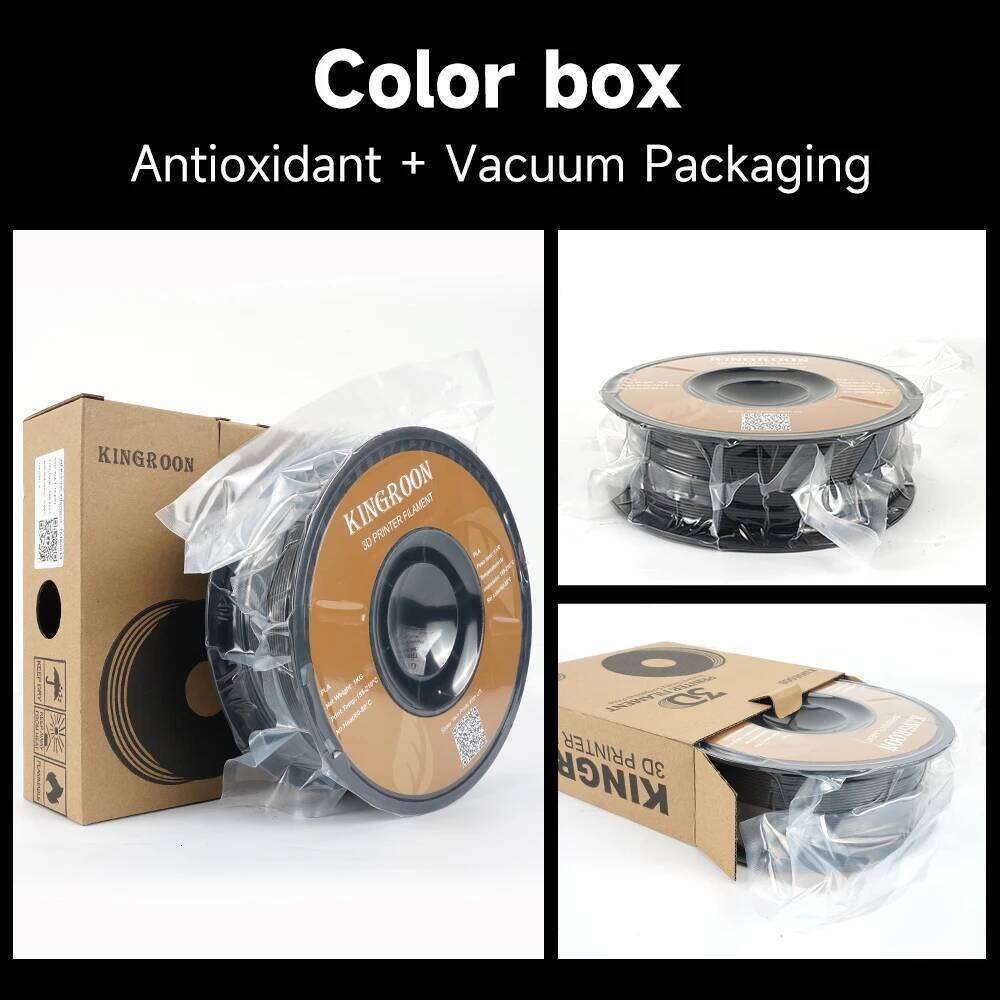 KINGROON PETG Printer Filament 1.75mm 5KG 10KG Mix Color 3D Printing Material 1kg/roll petg Plastic For FDM 3dprinter