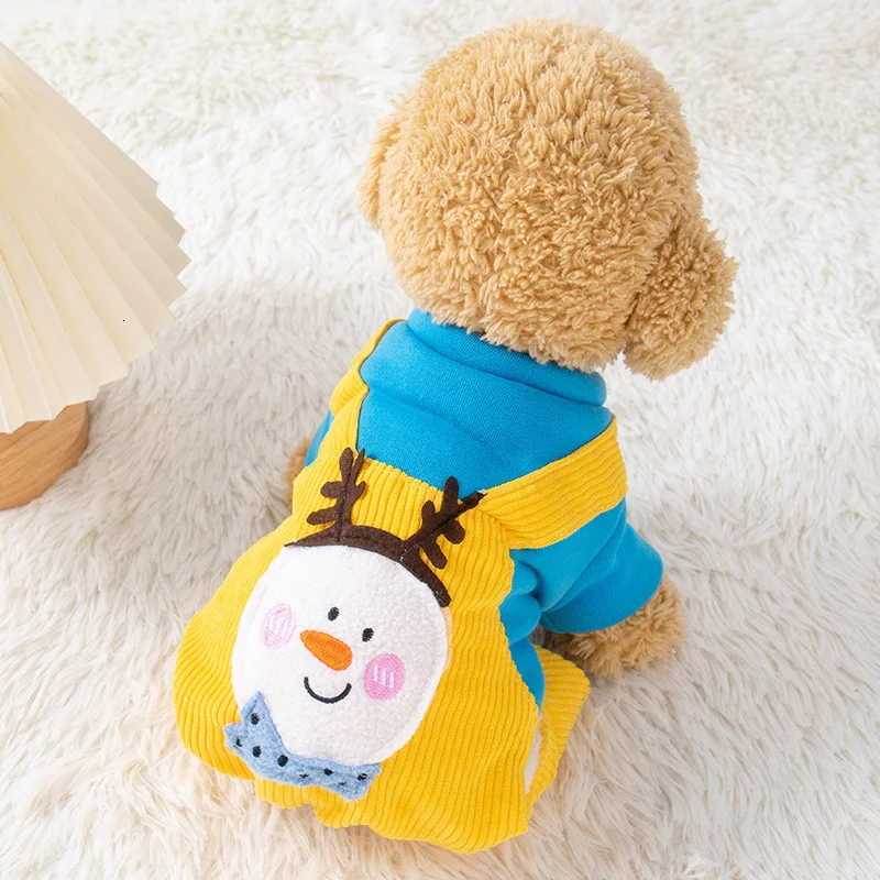 Winter and Autumn Fourlegged Dog Clothes Teddy Pomeranian Schnauzer Corgi Warmth Clothing Small Dog Carrying PantsW251017