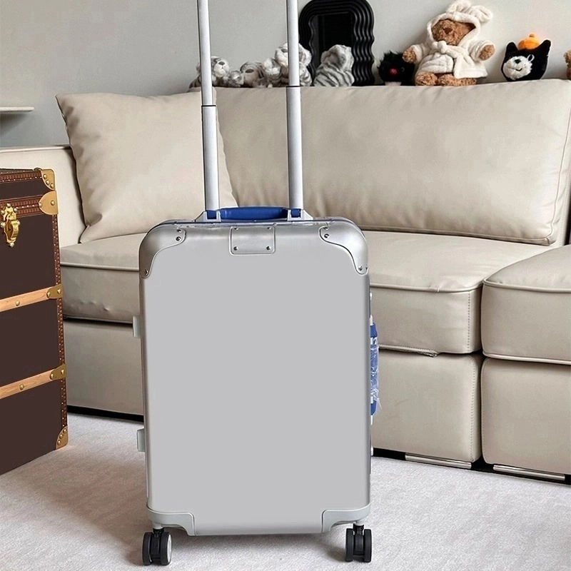 10a koffer luggage designer Boarding suitcase telescopic handle trolley case universal wheels luggage aluminum magnesium alloy Carry on
