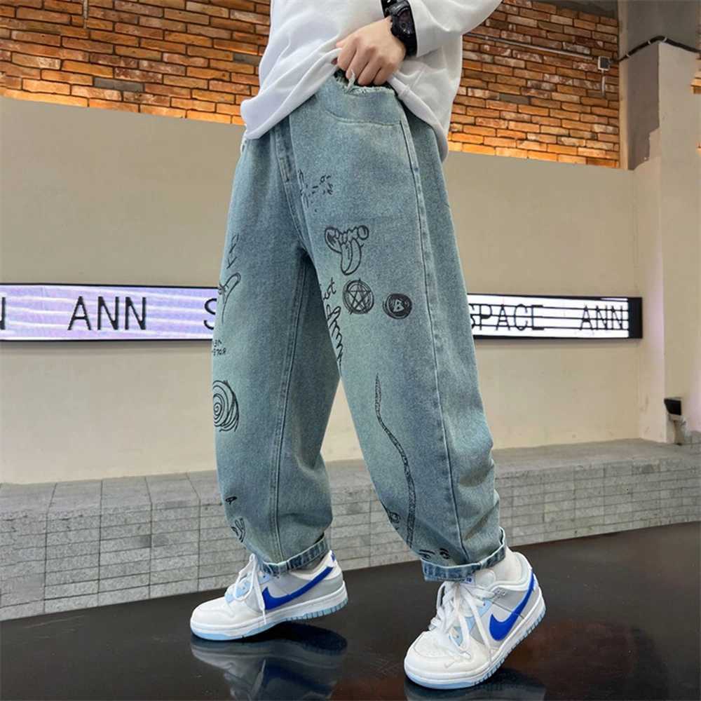 Kids Boys Clothes Jeans Pants Children Wears Denim Clothing Infant Baby Trousers Bottoms 4 5 6 7 8 9 10 1112 13 14 YearsT251017