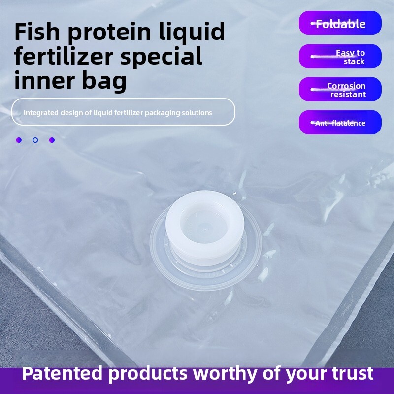 Wholesale Advanced Liquid Fertilizer Bags with Customizable Capacities: Transparent, Breathable Containers with Twist-Off Lids
