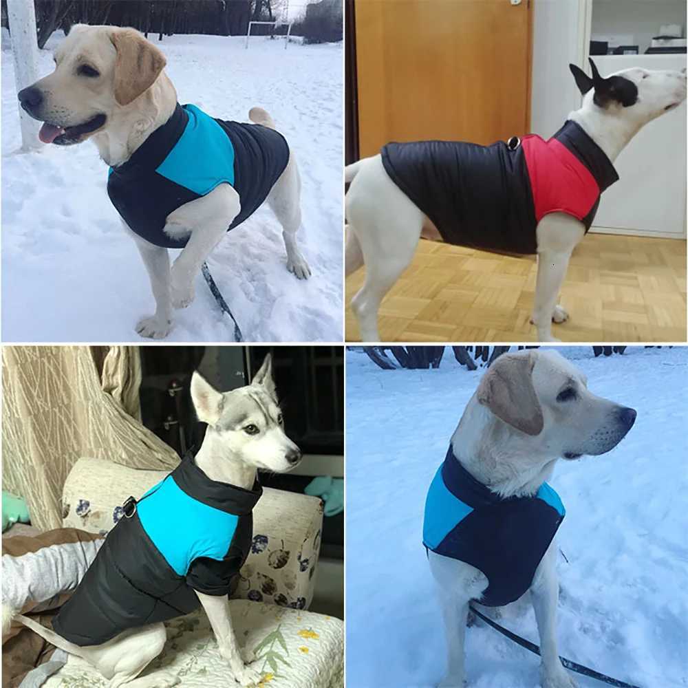 Winter Warm Waterproof Dog Jacket for Small Medium Large Dogs Clothes Chihuahua Vest Labrador French Bulldog Costume Pet ApparelW251017