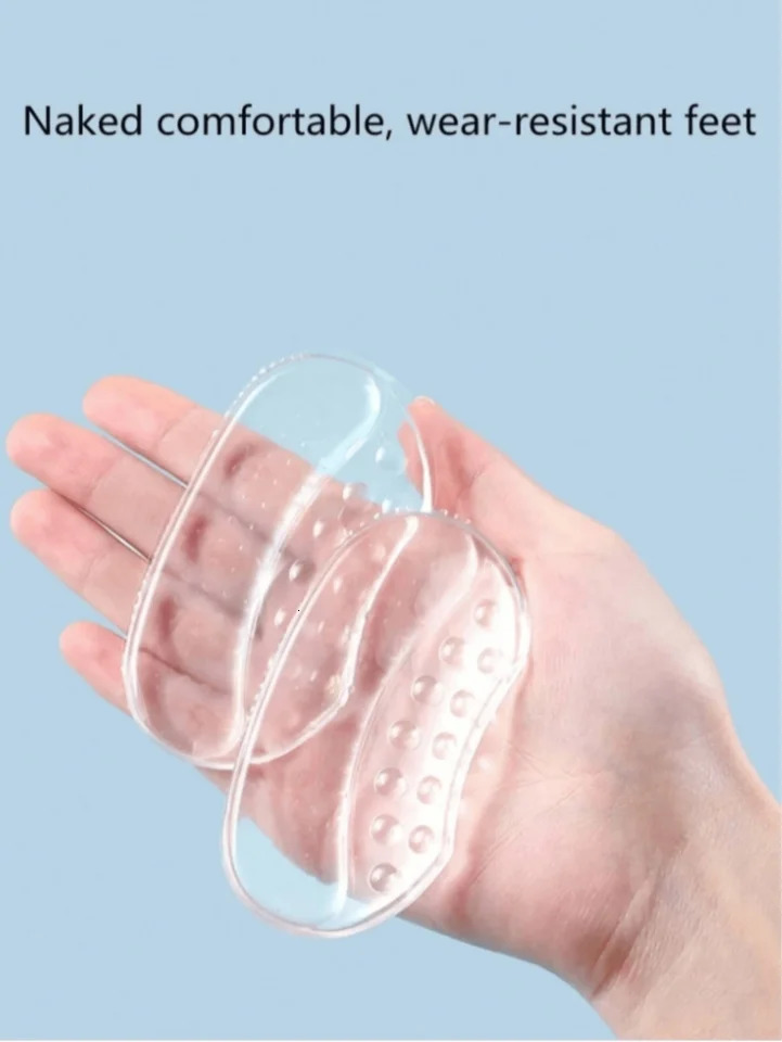 1Pair Heels Grips Silicone Heel Stickers for Women Men Anti Slip Heel Cushions NonSlip Inserts Pads Foot Heel Care Protector 251011