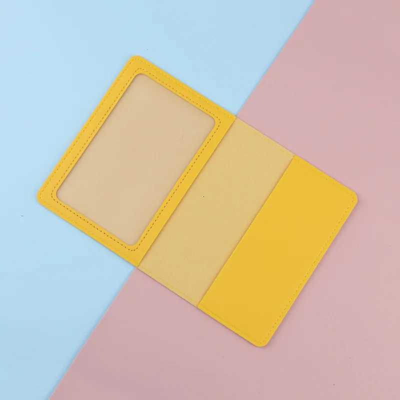 PU Ticket Passport Holder Passport Covers Travel Passport Protective Case Men Women ID Credit Card Holder Travel AccessoriesW251017