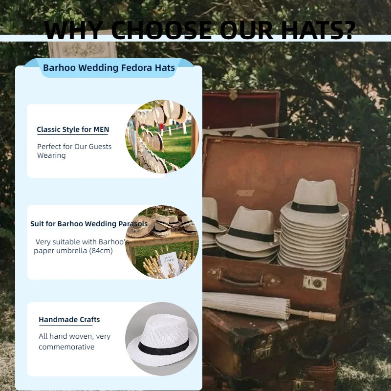 1024 Pack 1920s Fedora Hats for Men Short Brim Sun Panama Hats Classic Pork Pie Hats Summer Hat for Women Party Wedding Costume 251015