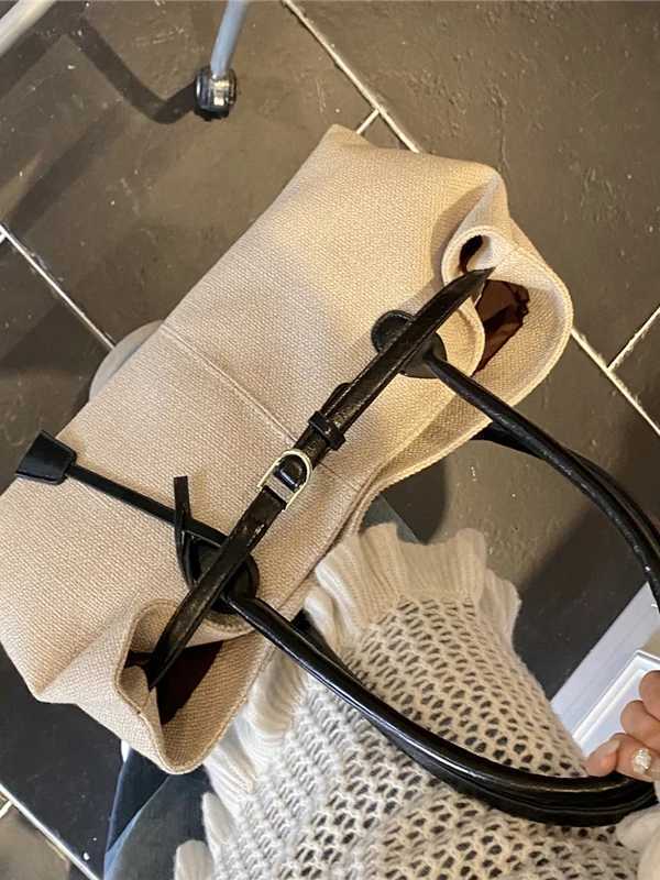 Time Cmuter Large Capaci Denim Handbag Wens 2025 New Spring Summer Color Blo oder Tote Bag Casual1 D251017