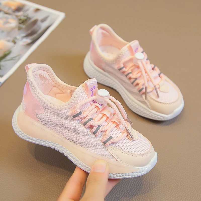 Childrens Casual Sneakers Outdoor Sport Mesh Comfortable and Breathable Cute Running ShoesT251017
