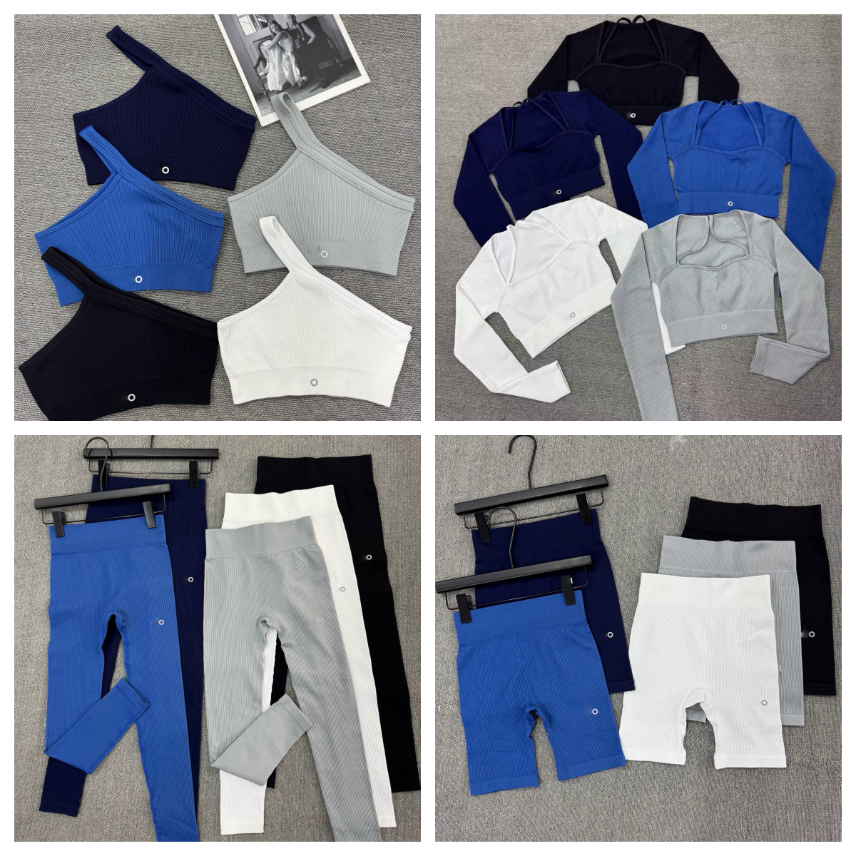 Fitness Yoga Clothes Are Fashionable Tight-Fitting Elastic Breathable And Designed For A Slimming And Shaping Effect