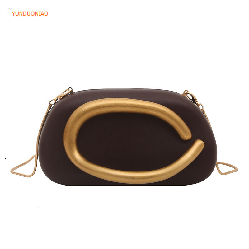 Women's shoulder bag evening bag mini square autumn and winter designer bag retro style metal luxury handbag chain women's crossbody bag