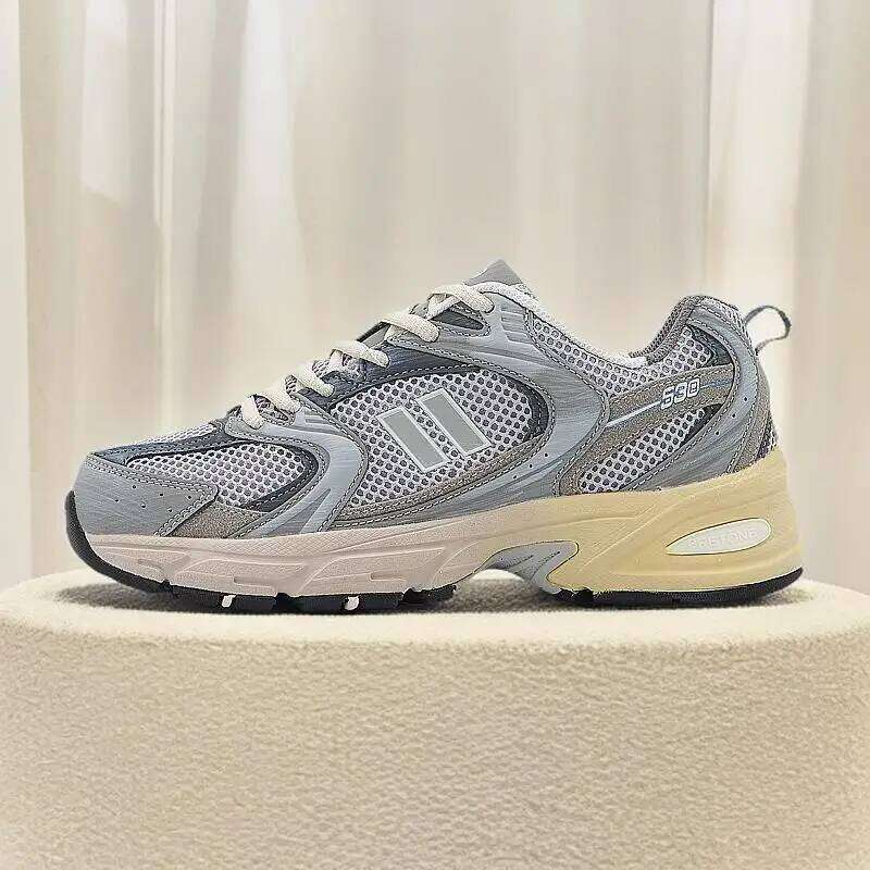 New all-match 2024 classic dad shoes thick-soled height-enhancing croissants