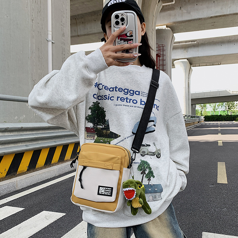 Designer Bag 2025 New Men's Small Crossbody Bag Trendy Brand Phone Crossbody Bag Ins Style Functional Japanese Luxury Bag Crossbody Backpack Casu