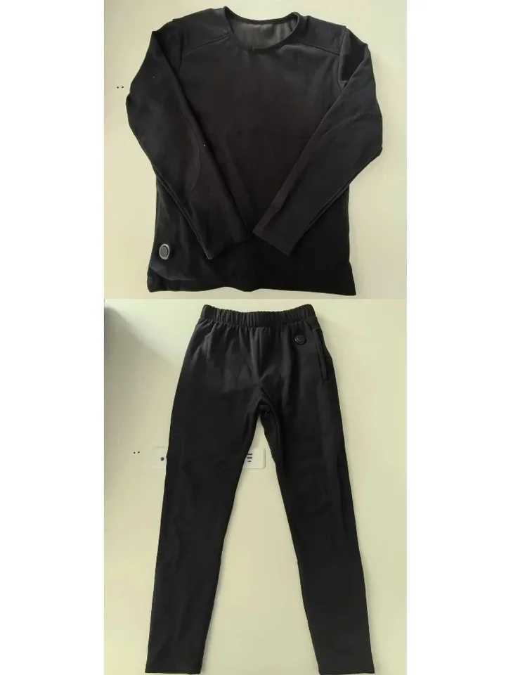 New Winter 42Zone Heated Warmth Set Thickened Heated Thermal Underwear Pants Mens Womens Plus Sizes H251017