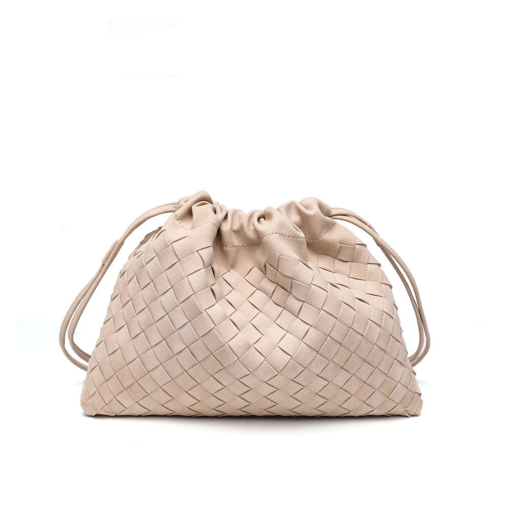Autumn Winter New High-end Matte Suede Hand-woven Single Shoulder Underarm Cloud Fashion Handheld Lucky Bag XJ260206