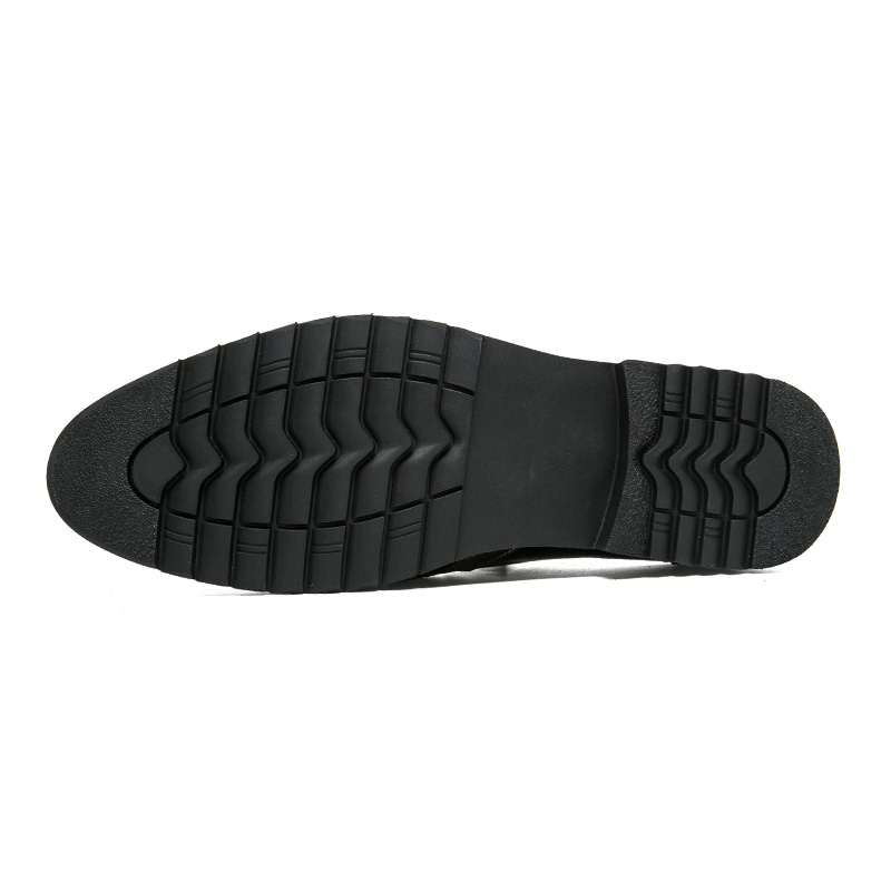 2273- Men's Shoes European Station Hairstylist Casual Shoes Fashion Rivet Small Leather Shoes Blok Trendy Shoes