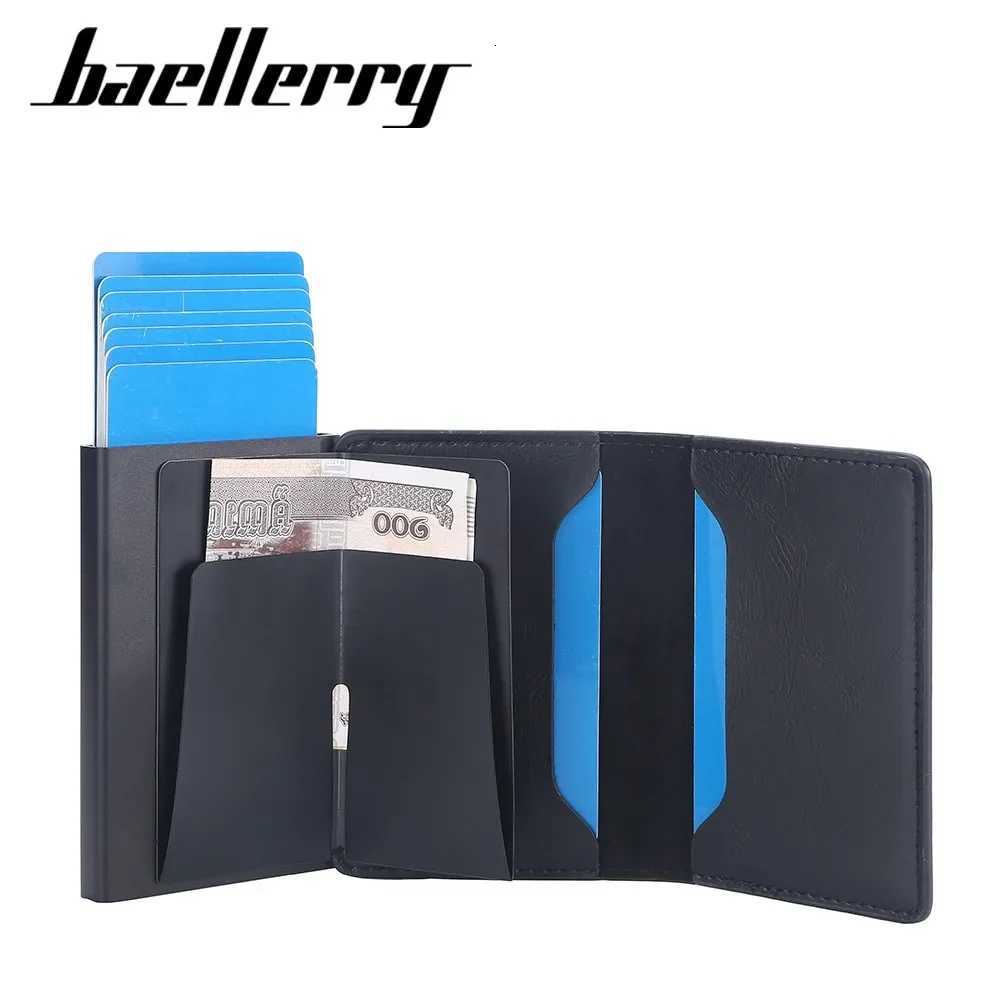 Premium Metal Card Holder Men with OneTouch Eject Thin RFID Protection AntiTheft WalletW251017