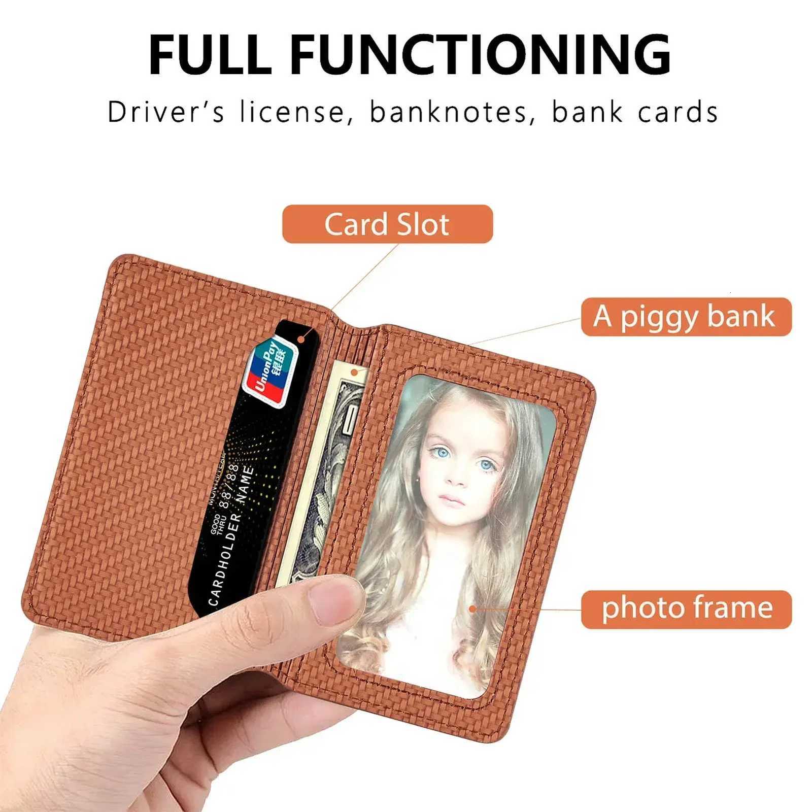 1PC PU Leather Cell Phone Card Holder Phone Multiple Cards Slot Adhesive Sticker Pocket Wallet Case Phone Stand SuporterW251017