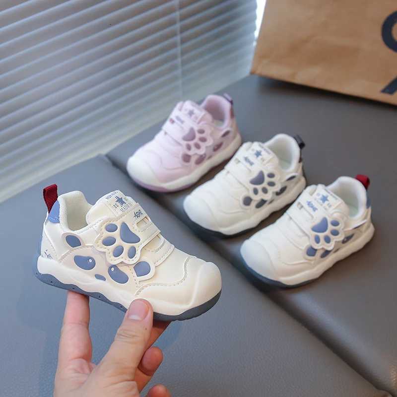 Childrens Sneakers Size 1626 Four Seasons Models Blue Cartoon Boys Girls Walking Shoes Gray Soft Lightweight Kids Single ShoesT251017