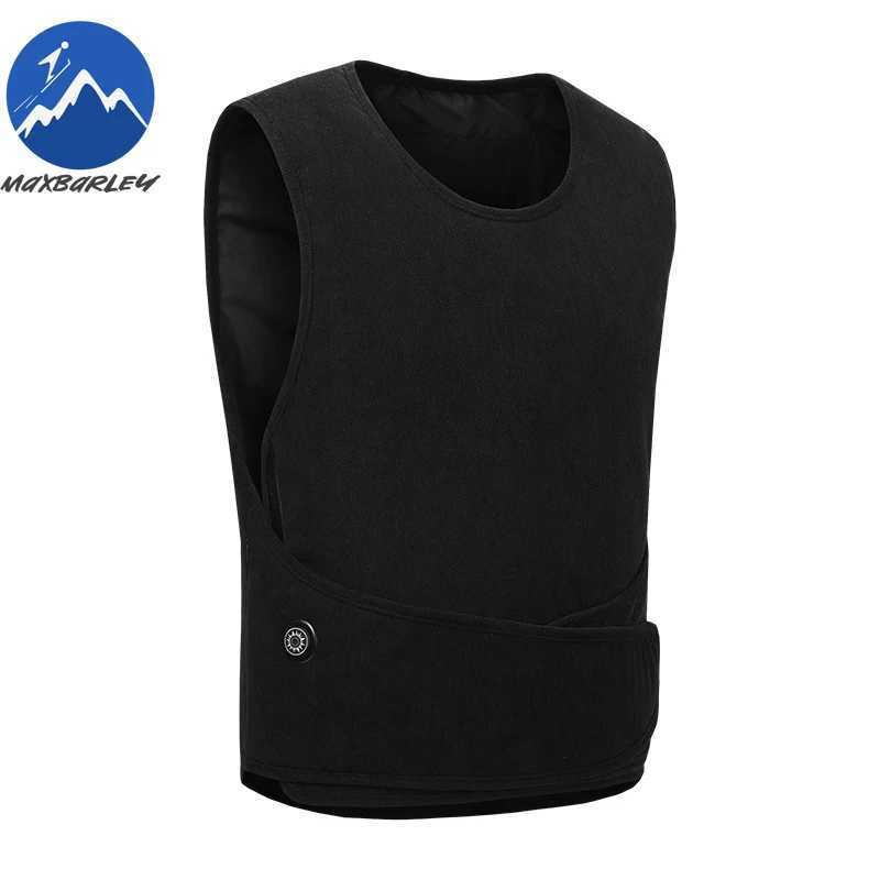 11 Areas Self Heating Vest USB Rechargeable Heated Jacket Winter Men Womens Thermal Underwear Heating Vest Hiking Ski Coat 8XL H251017