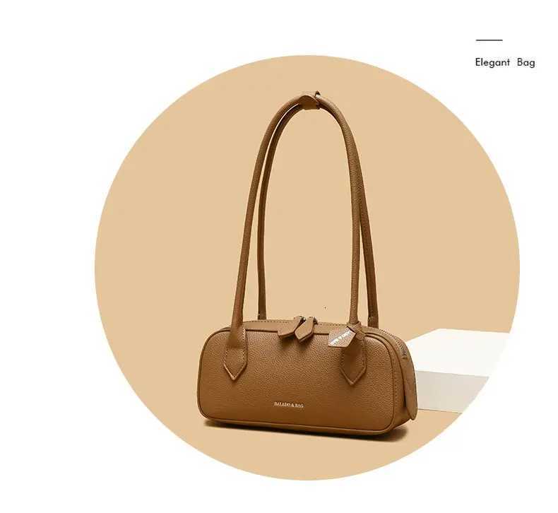 Trendy 2025 PU Shoder Bag Wens Zippered Messenger Purse with DoubleStihed Sewing Lightweight Durable for Daily Use1 D251017