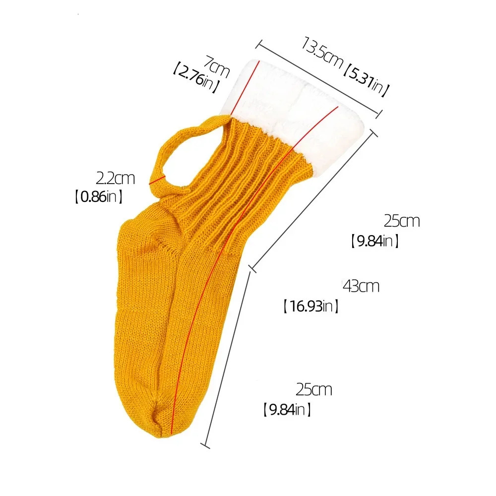 3D Beer Mug Knitted Socks Mens Padded Warm MidCalf Socks Women Winter Soft Funny Sleep Floor Socks Woolen Socks Christmas Gift 251017