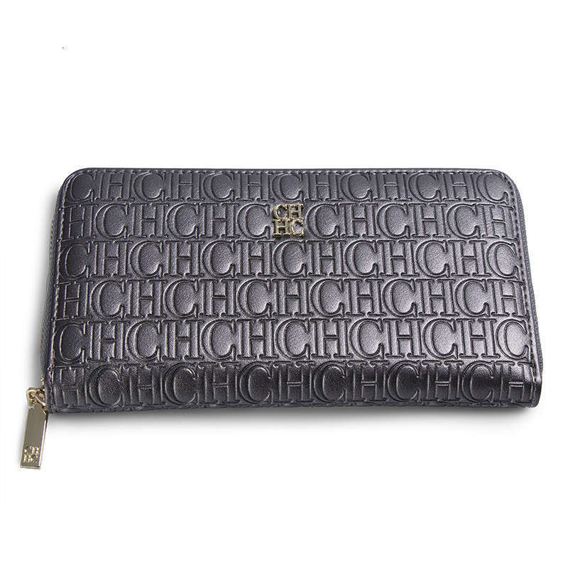 CHHC Small Simple Design Letter Embossing Women's Coin Purse Luxurious Portable Wallet
