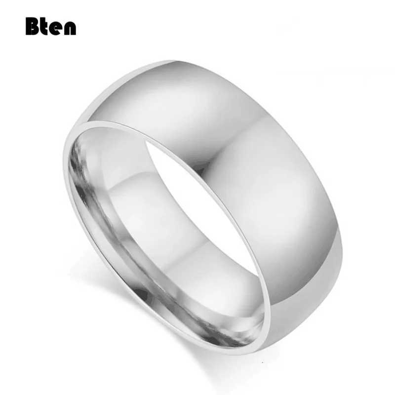 Bten Tungsten Ring For Women Men 4mm6mm8mm Original Color Classic Wedding Jewelry Smooth PolishingW251017