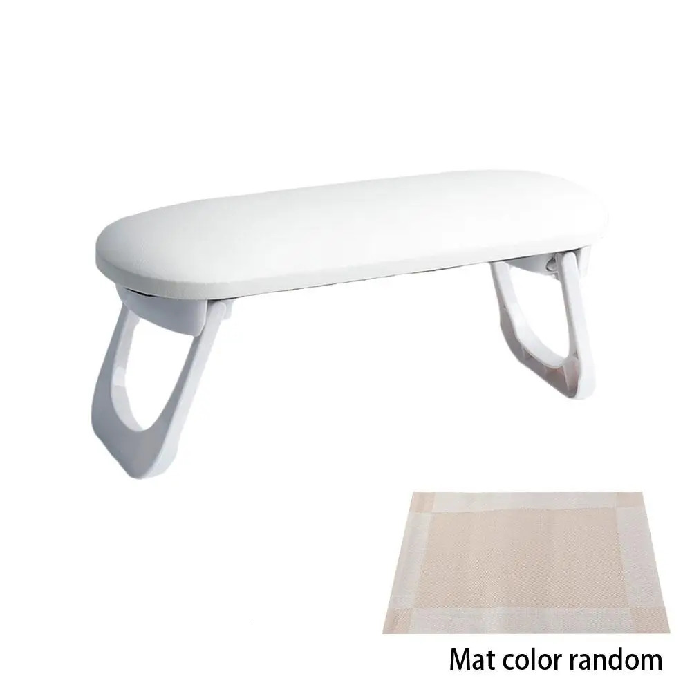 1PC PU Leather Nail Hand Rest Pillow Hand Cushion Pillow Holder Nail Art Stand For Manicure Table For Nail Salon R0N4 251014