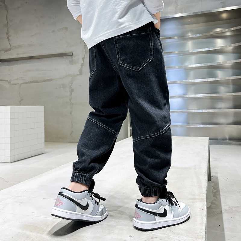 Boys Loose Dad Jeans Spring Autumn Childrens Pants Personalized Leggings Comfortable Fit for Ages 514T251017
