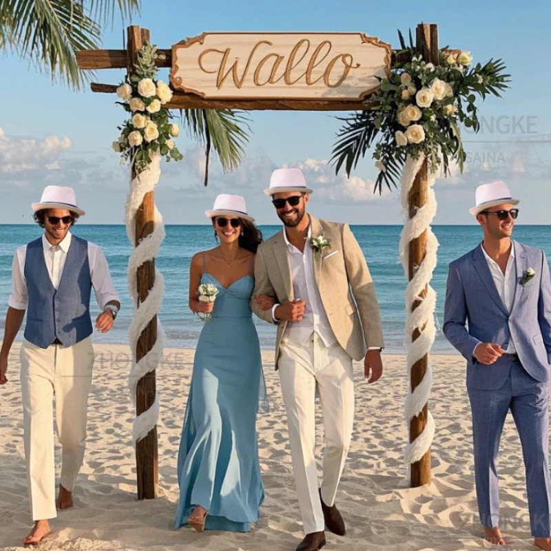 5860cm Wedding Straw Fedora Hat for Men Women Trilby Hat Short Brim Panama Hat Beach Havana Party Favors Big Head Gentleman Cap 251015