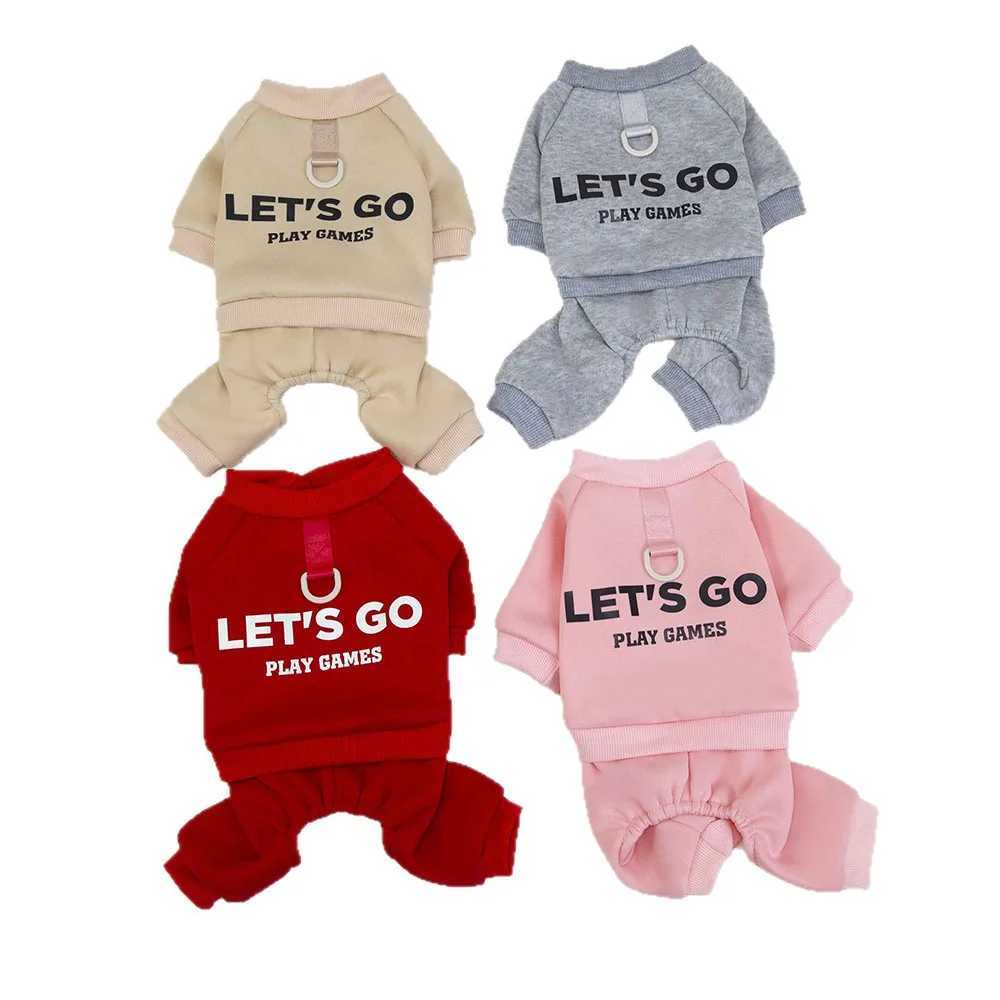 Dog Clothes for Small Dogs Pet Warm Sweatshirt Hoodies Dog Overalls Jumpsuit Puppy Pajamas Sweater Jacket Costumes for ChihuahuaW251017