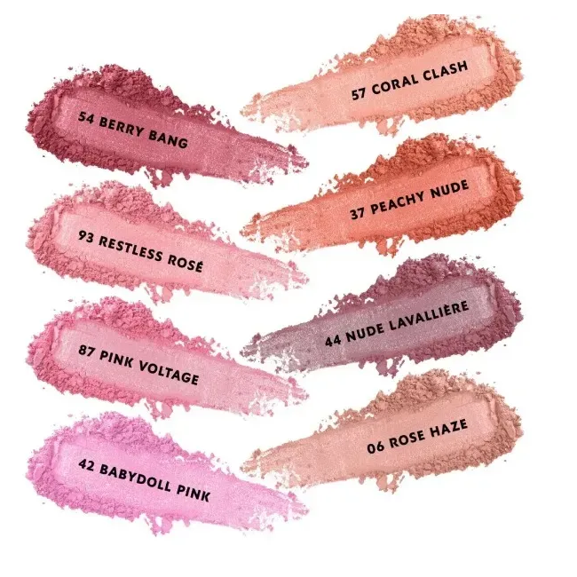 Blush 6 Colors Brand #44 #69 Powder Matte Face Blush 6g Face Blusher Blendable Formula Long Lasting Waterproof Ligh Makeup High Quality