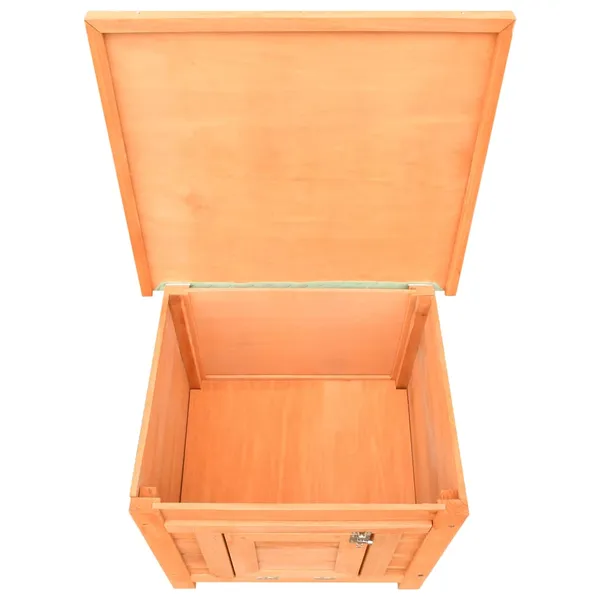 Cat House Solid Pine & Fir Wood 19.7"x18.1"x17.1"