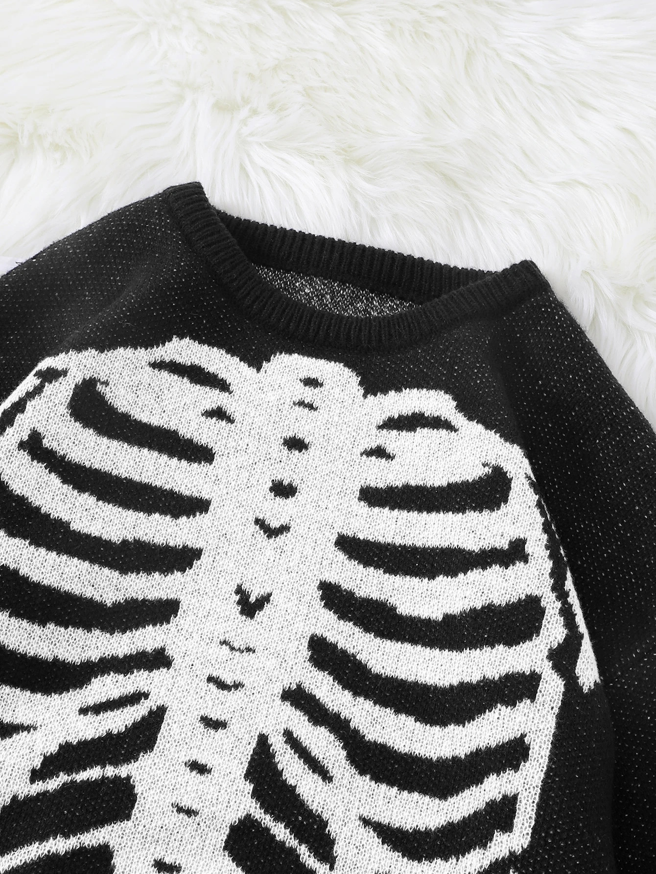 Autumn and Winter Backbone Jacquard Pattern Pullover Sweater Casual Round Neck Knitted Mens Pullover 251017