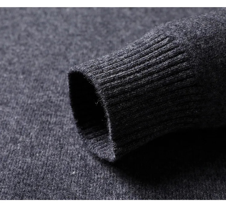 Cashmere Cotton Blend Classic VNeck Pullover Men Sweater 2025 Autumn Winter Work Casual Allmatch Jumper Male Knitted Sweaters 251017