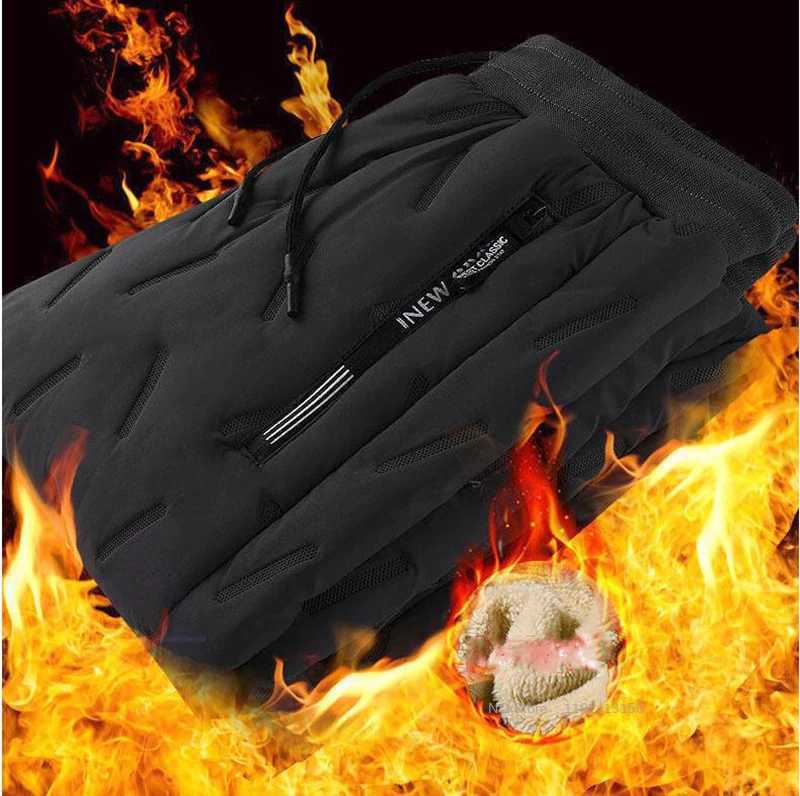 Male Heating Pants Elastic Waist USB Heated Sports Trousers Skiing Fishing Motorcycle Outdoor Casual Thermal Pants Plus Size 6XL H251017