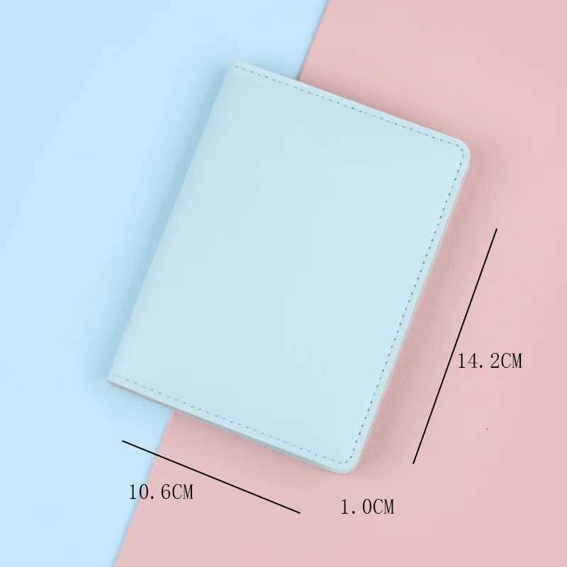 PU Ticket Passport Holder Passport Covers Travel Passport Protective Case Men Women ID Credit Card Holder Travel AccessoriesW251017