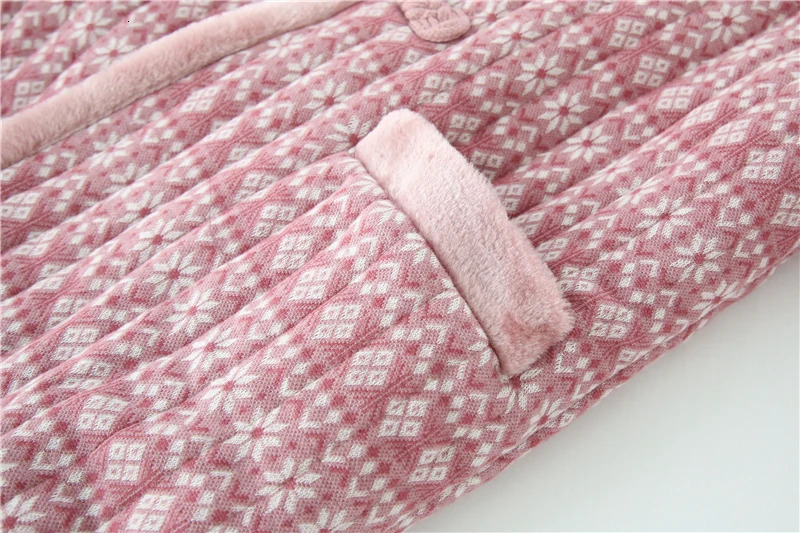 mens kimono Japanesestyle cottonpadded semiwrapped button warm home clothing jacket Autumn and winter Comfort and warmth 251017