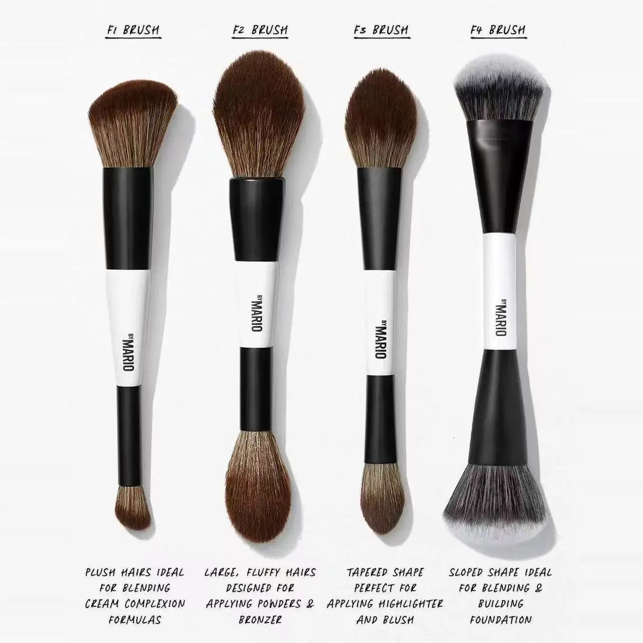 F2 F3 F4 E6 E Highlight Blush Makeup Brush Ambient Soft Glow Blush Brush Soft Fiber Hair Fashion Face Cosmetic Brush 251110