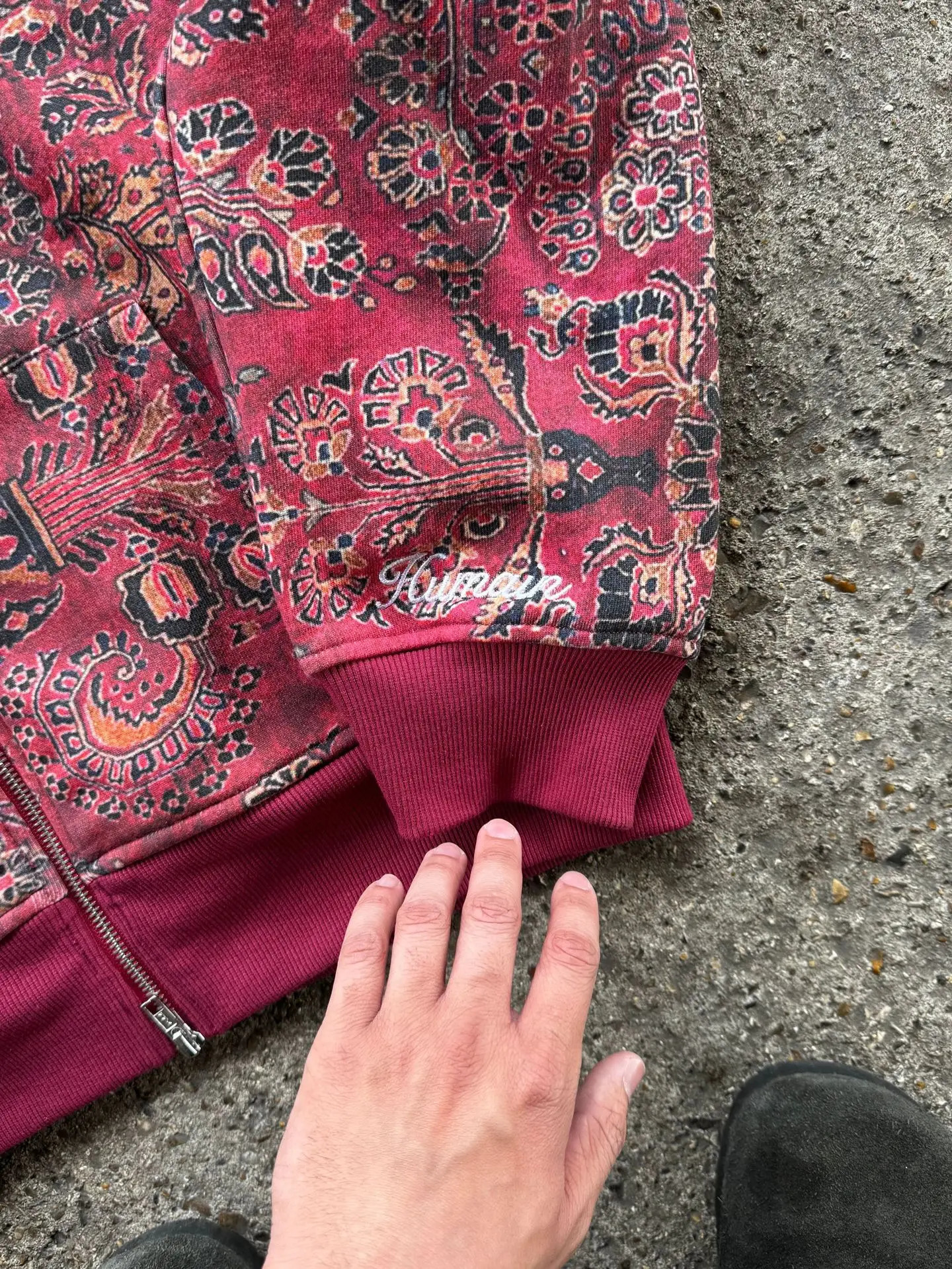 Vintage Hip Hop Graphic All Print Zipper Hoodie Streetwear Men Women Sports Washed Loose Coat Y2k Punk Couple Hoodie Sweatshirt 251015