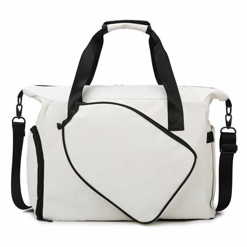 Tennis Bag with Independent Shoe Compartment, Sports Bag with Dry and Wet Separation, Handbag for Training, Crossbody Bag for Short Trips 250415